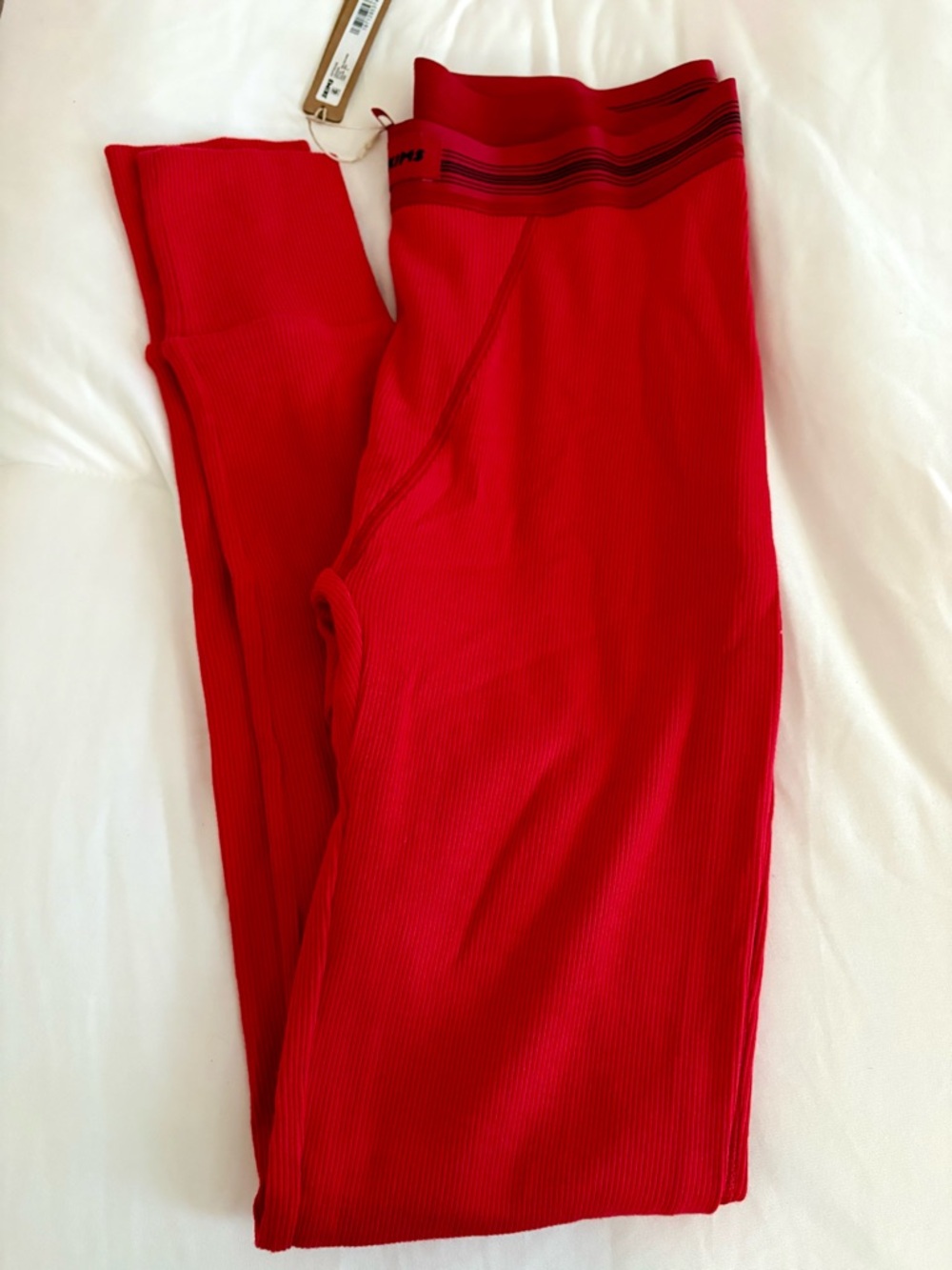 Authentic Skims New with Tags-Red Cotton Ribbed legging